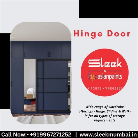 Transform Your Space with Sleek Hinge Door Wardrobes! | Sleek Kitchens ...