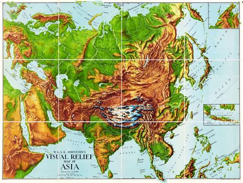Asia Relief Map 的图像结果