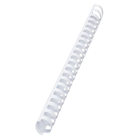 GBC Plastic Binding Combs 21R 38.0mm with 330 Sheet Capacity, White ...