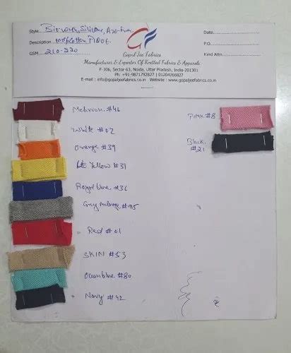 Cotton Pique Fabric Manufacturer Exporter Supplier from Noida India