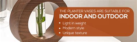 Decorous Shoppee Propagation Station Glass Vase Planter Test Tube Vase ...