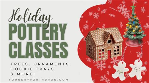 Holiday Themed Pottery Classes, 1219 Military St, Port Huron, MI ...