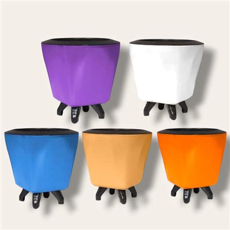 TechHark® 5 Pcs Self Watering Flower Pots with Stand for Home ...