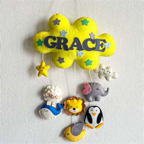 Babble Wrap Animals Team Name Hanging