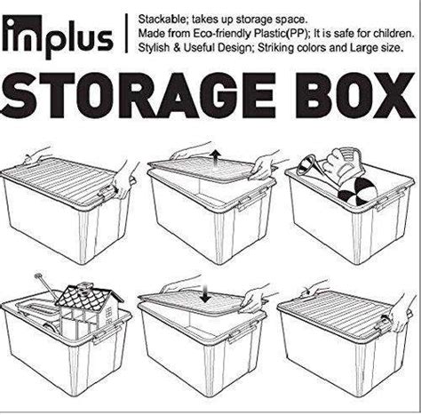 Inplus Airtight Organizer/Storage Box - Transparent – LocknLock India