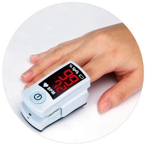 Rossmax SB100 Fingertip Pulse Oximeter With Pulse Rate Strength Indica ...