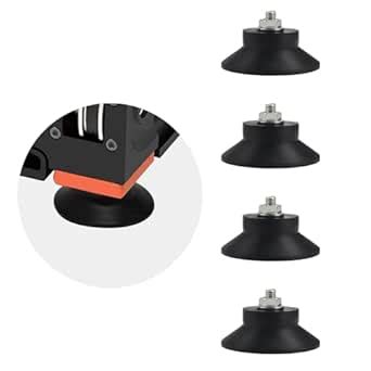 TMYPN 4PCS 3D Printer Feet Vorn 2.4 Air Compressor Rubber Feet, Anti ...