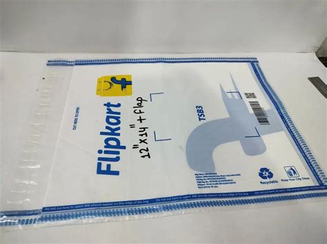 Poly Bags - MSHO 14 x 18 Inch Transparent Meesho Barcode Poly Bag ...