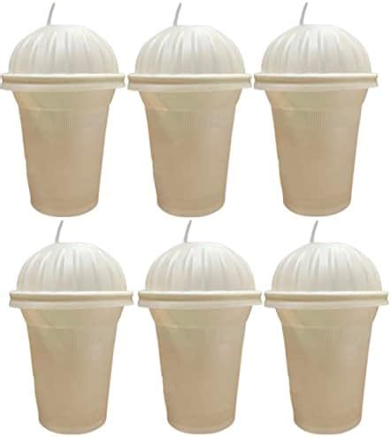 Amit Marketing Biodegradable Paper Disposable Glass with Lid I White ...