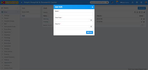 Appointment - Smart Hospital : Hospital Management System by QDOCS