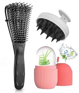 Buy Eltihr Detangling Hairbrush For Natural Curly - Afro Hair 3a To 4c ...