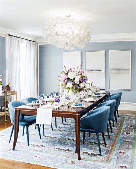Blue Dining Room