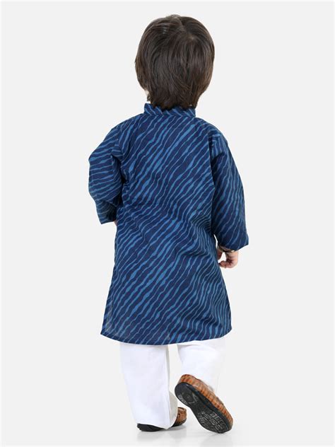 BownBee Pure Cotton Sibling set Kurta Pajama for Boys Halter Neck Kurt ...