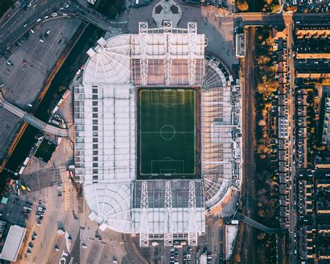 Download wallpaper 1280x1024 stadium, football field, aerial view ...