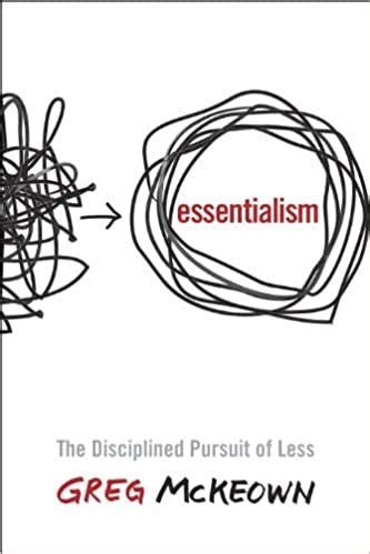 ESSENTIALISM: The Disciplined Pursuit of Less : Amazon.in: Books