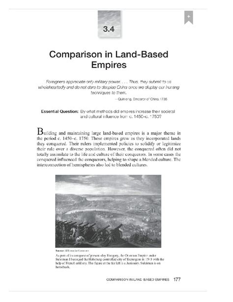 3.4 Comparison in Land-Based Empires: Military and Cultural Influence ...