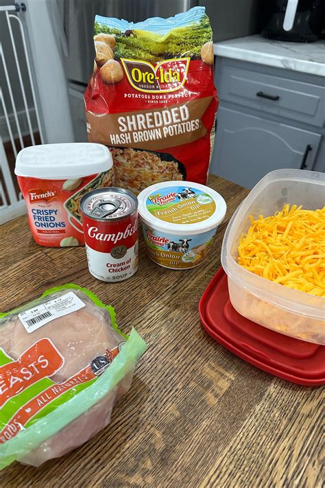 French Onion Chicken Hash Brown Casserole | Recipe | French onion ...