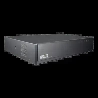 Wisenet 64ch NVR, CIF~12MP, Max 300Mbps, Dual Monitor Video Out ...
