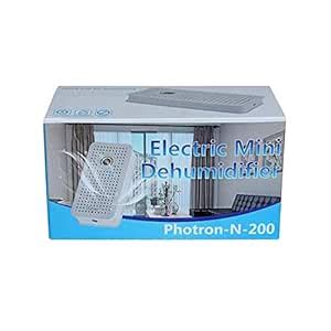 Photron N-200 Rechargeable Electric Mini Dehumidifier with Silica Gel ...