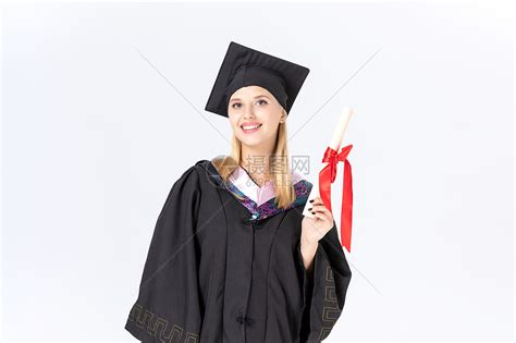 手拿证书的毕业大学生特写高清图片下载-正版图片501276722-摄图网