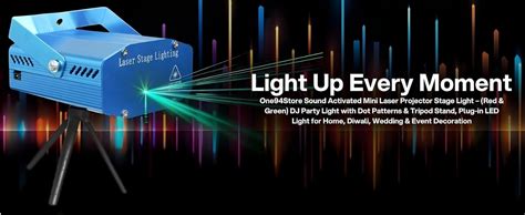 Buy One94Store Christmas Laser Light Projector | Red & Green LED Laser ...