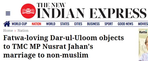 How a Muslim cleric’s statement about Trinamool MP Nusrat Jahan came to ...