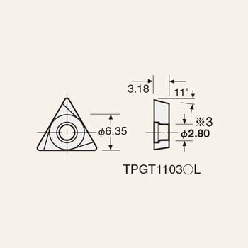 6MP-C4 T1500Z インサートチップ 日研工作所 1箱(10個) 6MP-C4 T1500Z 【通販モノタロウ】