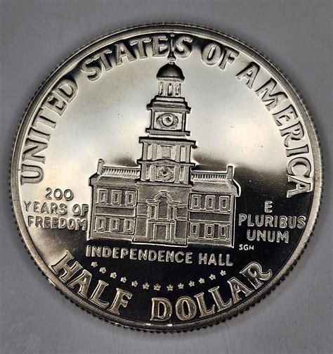 1976 s Kennedy Bicentennial Half Dollar Proof- USA Coin | Property Room