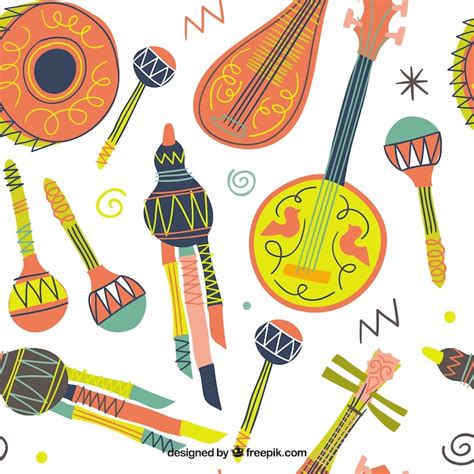 Instrumentos musicais africanos Imagens – Download Grátis no Freepik