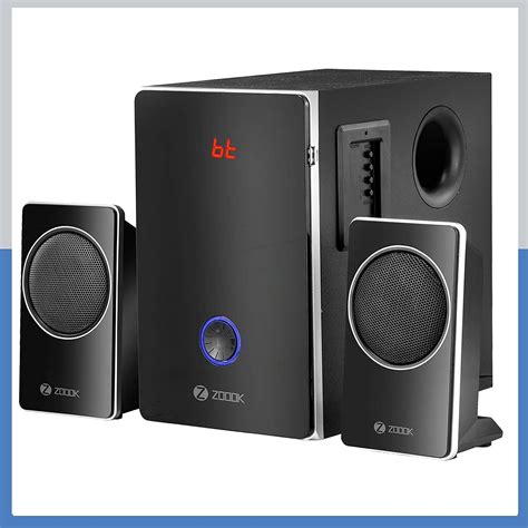 Zoook Explode 111 BT Bluetooth Multimedia 2.1 Speaker System 45W with ...