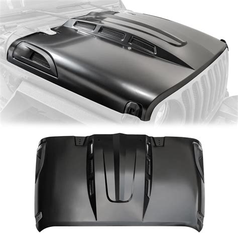 Replacement For Wrangler Hood The Avenger Style Hood Compatible 2018 ...