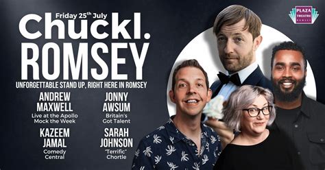 Romsey Comedy Club with Andrew Maxwell and Jonny Awsum, Plaza Theatre ...