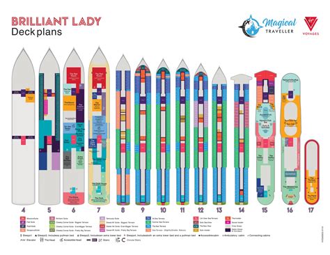Brilliant Lady Deck Plan