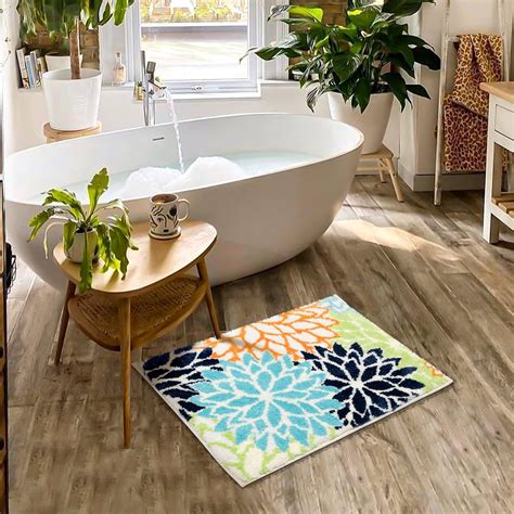 Amazon.com: Nymphia Bathroom Rugs 18x24 Small Cute Bath Mat Non Slip ...