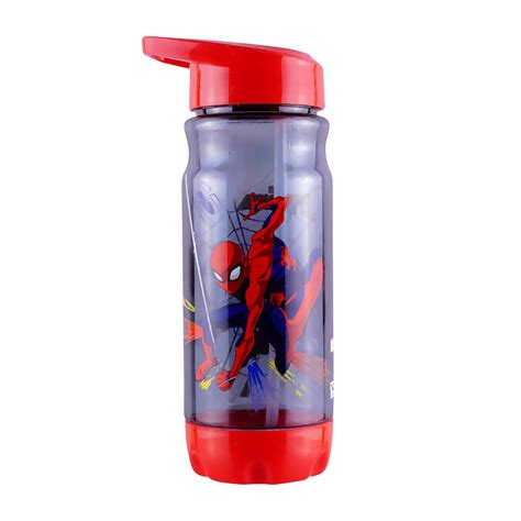 Marvel Avengers Spiderman School kids water bottle | Plastic Sipper ...