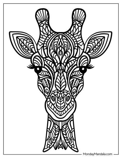 Animal Mandala Coloring Pages Printable [2025]
