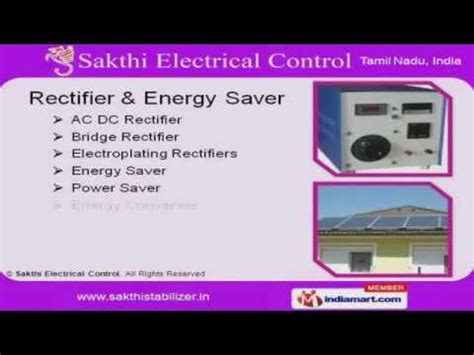 Servo Stabilizers, Voltage Stabilizers, Two Phase To Three Phase Motor ...