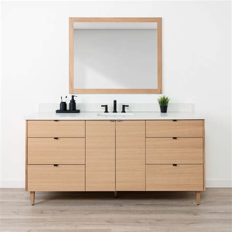 Oak Bathroom Vanities | Solid Wood Options with Free US Shipping ...