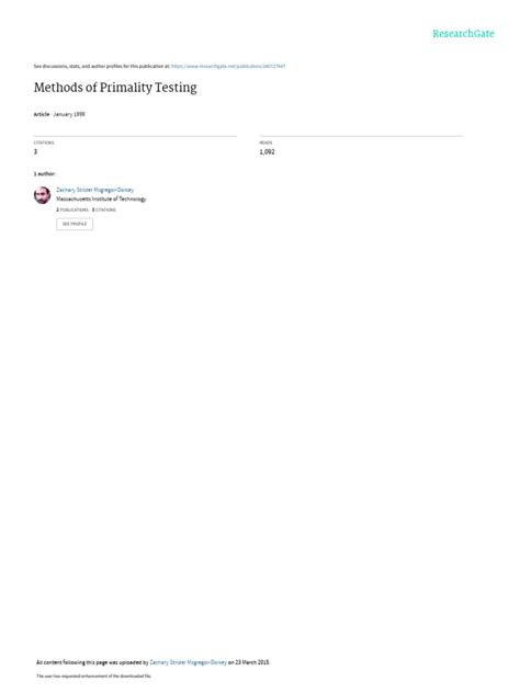 Randomized Algorithms Primality Testing 的图像结果