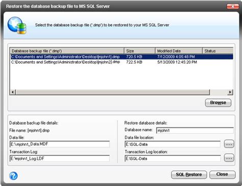 Image result for Open Backup File SQL Server