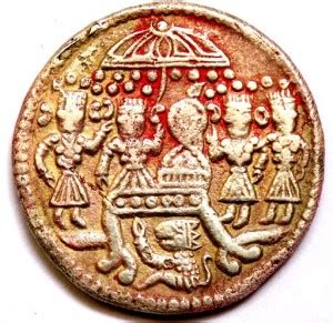 Hariom SILVER - RAM DARBAR VERY RARE FULL SILVER TANKA COIN - WT. 11.60 ...