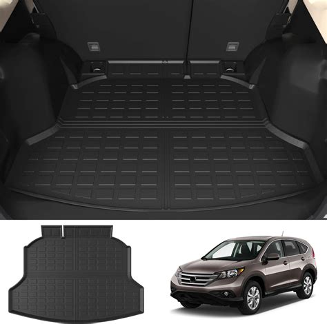 powoq Cargo Mat Compatible with 2012-2016 Honda CRV Trunk Mat TPE Cargo ...