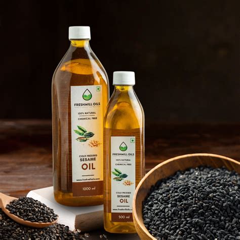 Cold Pressed Sesame Oil – FreshMill Oils