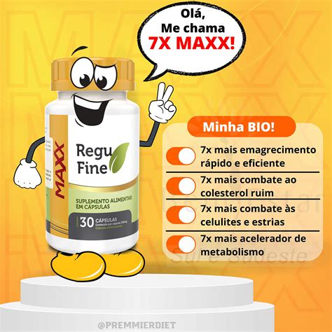Regu Fine Maxx Termogênico 7x mais potente Bem Estar Life - Bem Estar Life Paraná