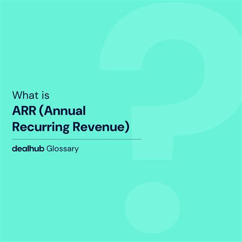 What is ARR (Annual Recurring Revenue)? | DealHub