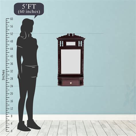 Classical Wooden Southern Mirror