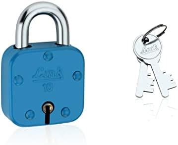 Link® No.10 42mm Colored Padlock | Steel Body with Brass Lever ...