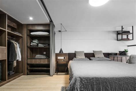 40平米小复式单身公寓软装改造，“毛坯房”也能精致的好好住。_太平洋家居网整屋案例