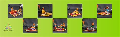 Hastha Kalalu 5-Step Wooden Golu Stand - Easy Assembly & Storage for ...