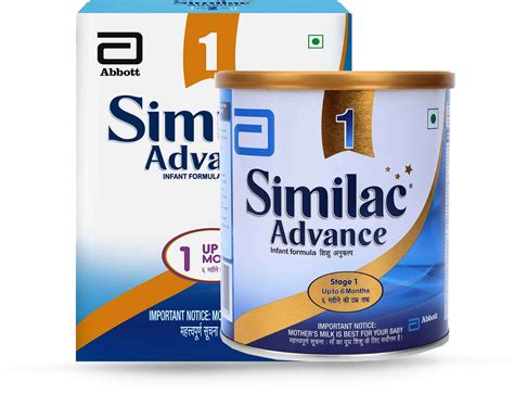 Buy SIMILAC ADVANCE STAGE 1 INFANT FORMULA (UPTO 6 MONTHS) TIN OF 400 G ...